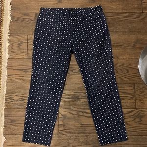 Banana Republic Polka-Dot Sloan Pant